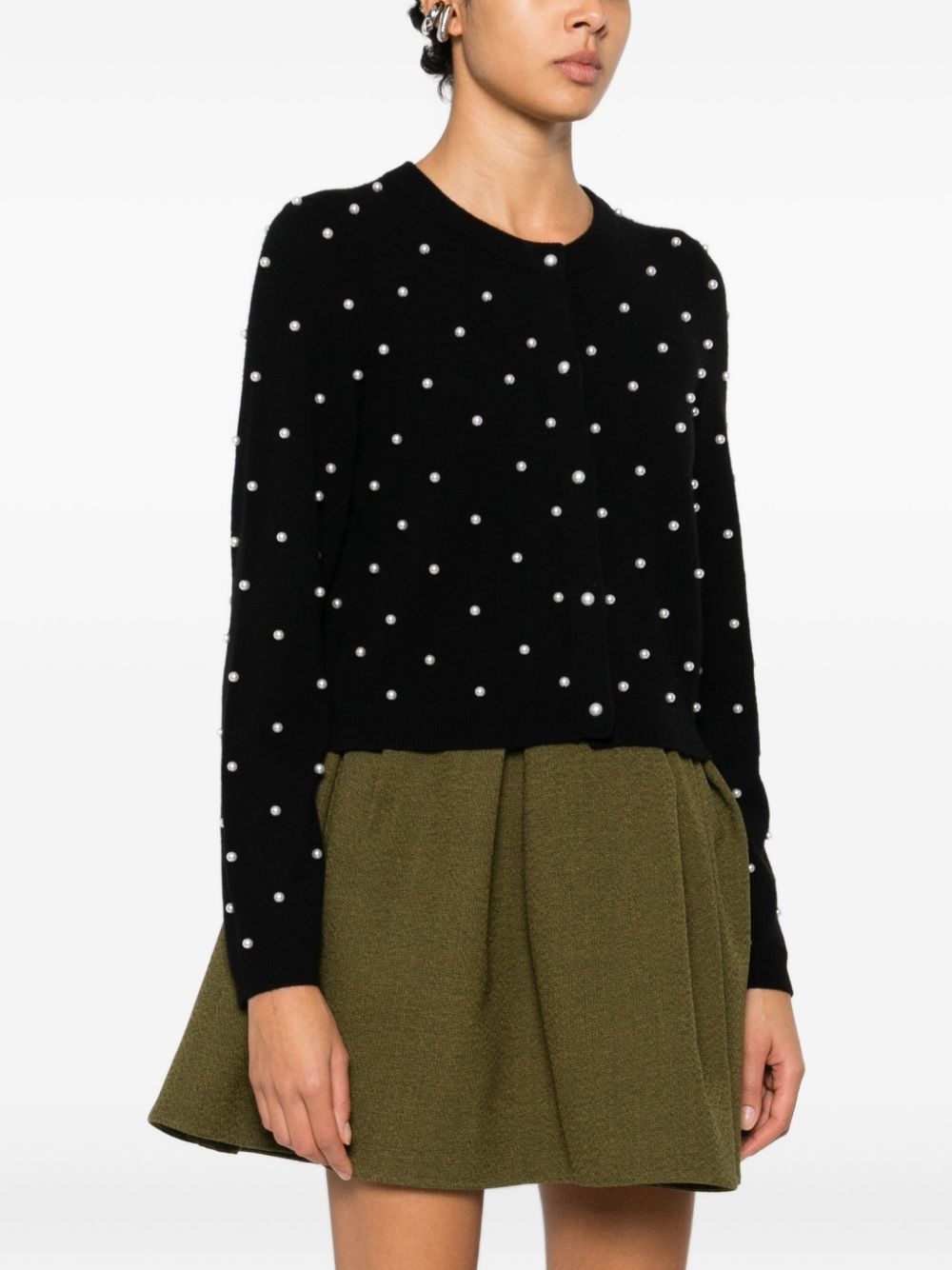 Alice + Olivia Sweaters Black